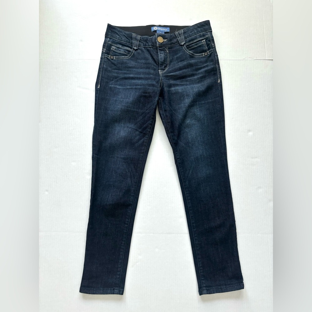 Democracy‎ "Ab"solution Jeans Slimming Tummy Control Dark Blue Stretch Women’s 4